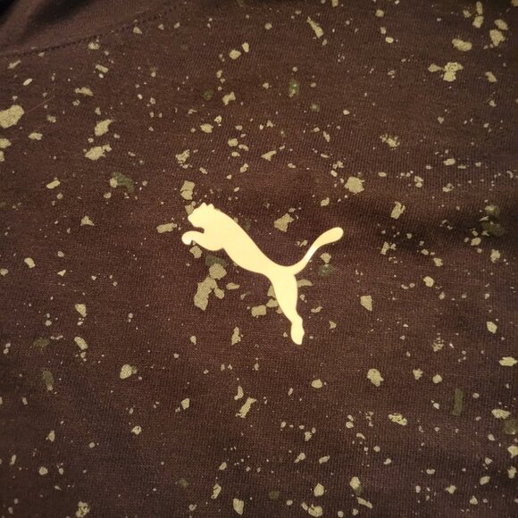 PUMA Men’s XXL Black Training Hoodie Pullover Long Sleeve Athletic Sweatshirt - Picture 5 of 9